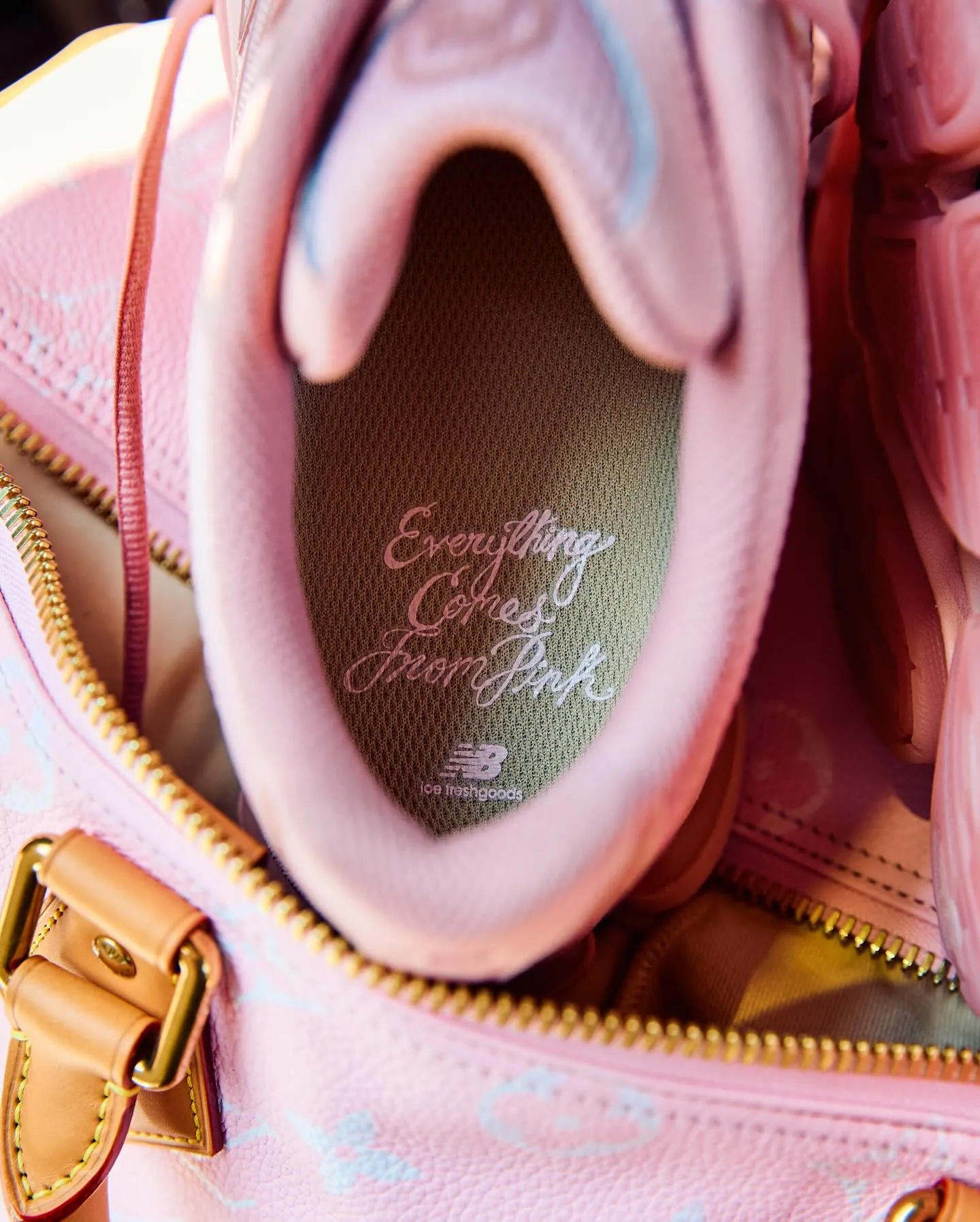 Joe Freshgoods New Balance 2000 Abzorb Everything Comes From Pink
