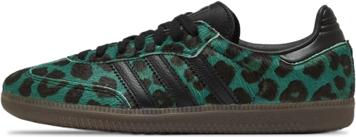 Image de adidas Samba OG WMNS SEMI SCREAMING GREEN CORE BLACK GOLD