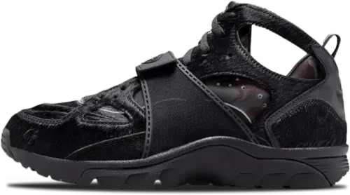 image de Corteiz x Nike Air Trainer Huarache Black Pony Hair Black Pony Hair FQ8793-003