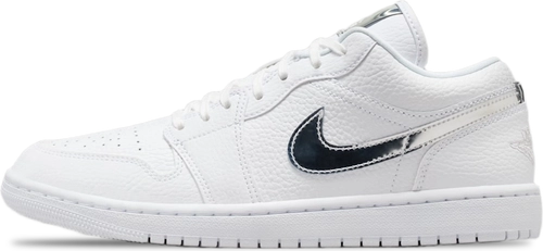 Image de Air Jordan 1 Low SE WMNS WHITE METALLIC SILVER
