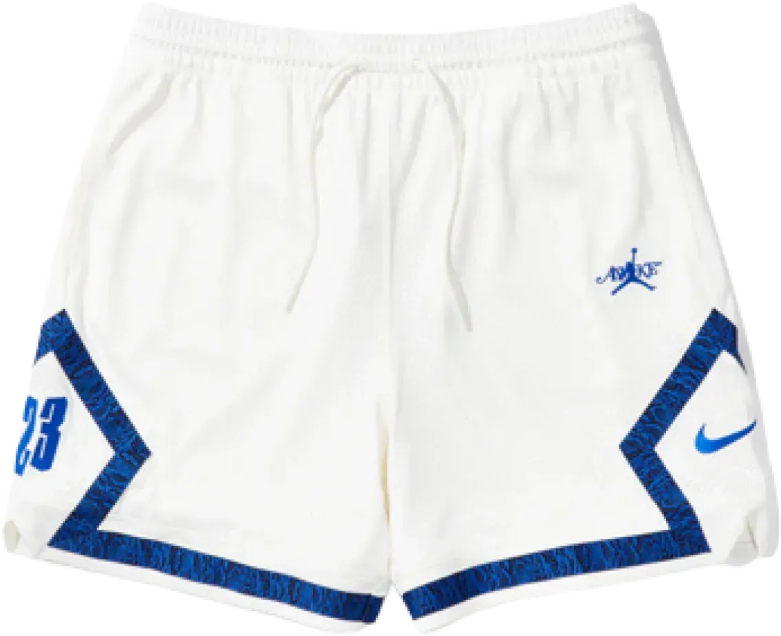 Jordan x Awake NY Diamond Short WHITE BLUE