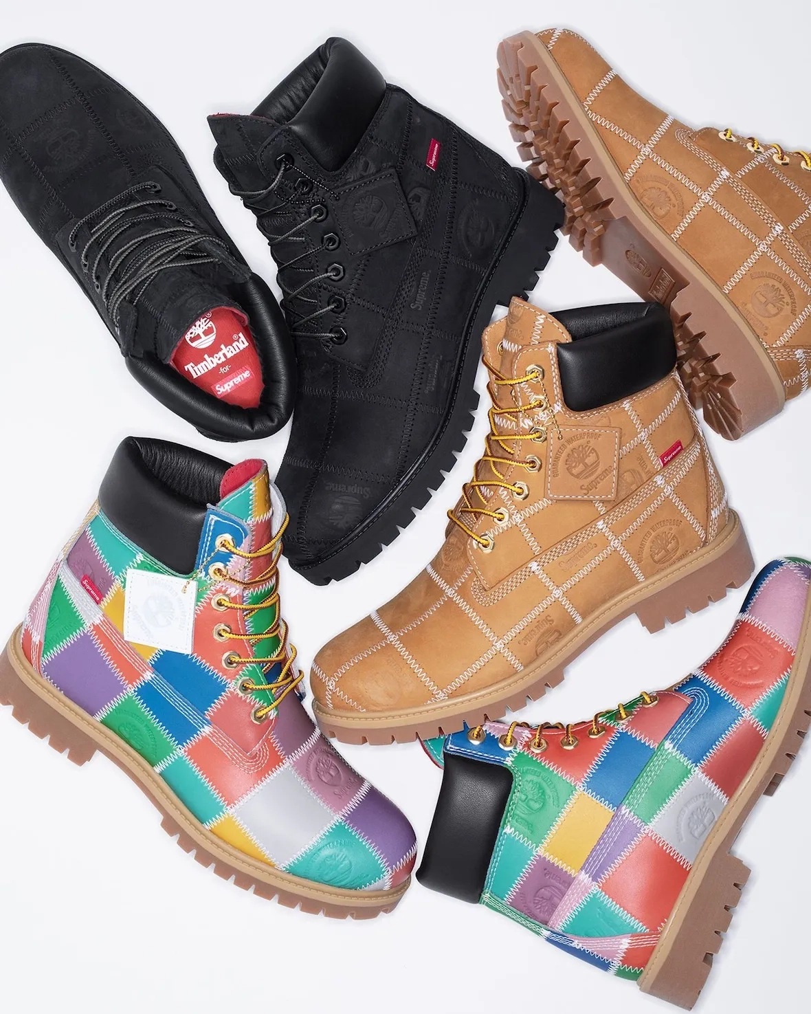 image supreme x timberland