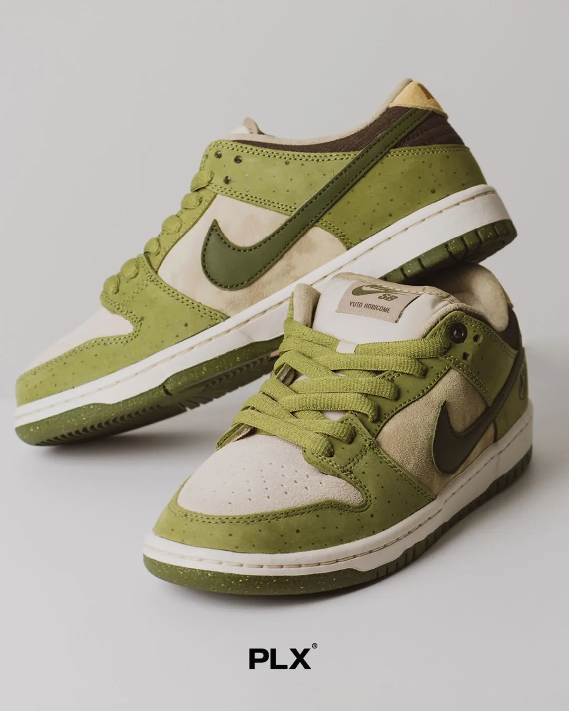Yuto Horigome x Nike SB Dunk Low Matcha hf8022-300