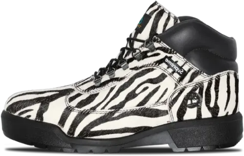 image de Supreme x Timberland Field Boots White Black