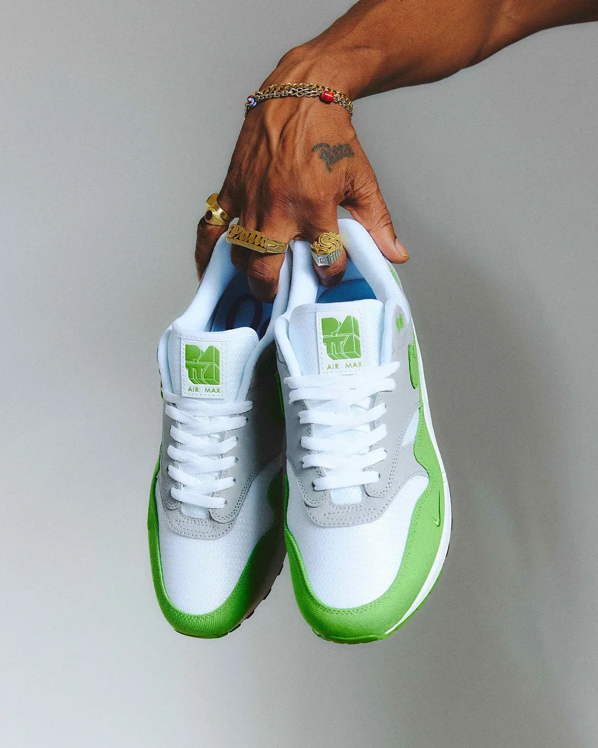 patta nike air max 1 chlorophyll hf1012-300 patta nike air max 1 chlorophyll hf1012-300