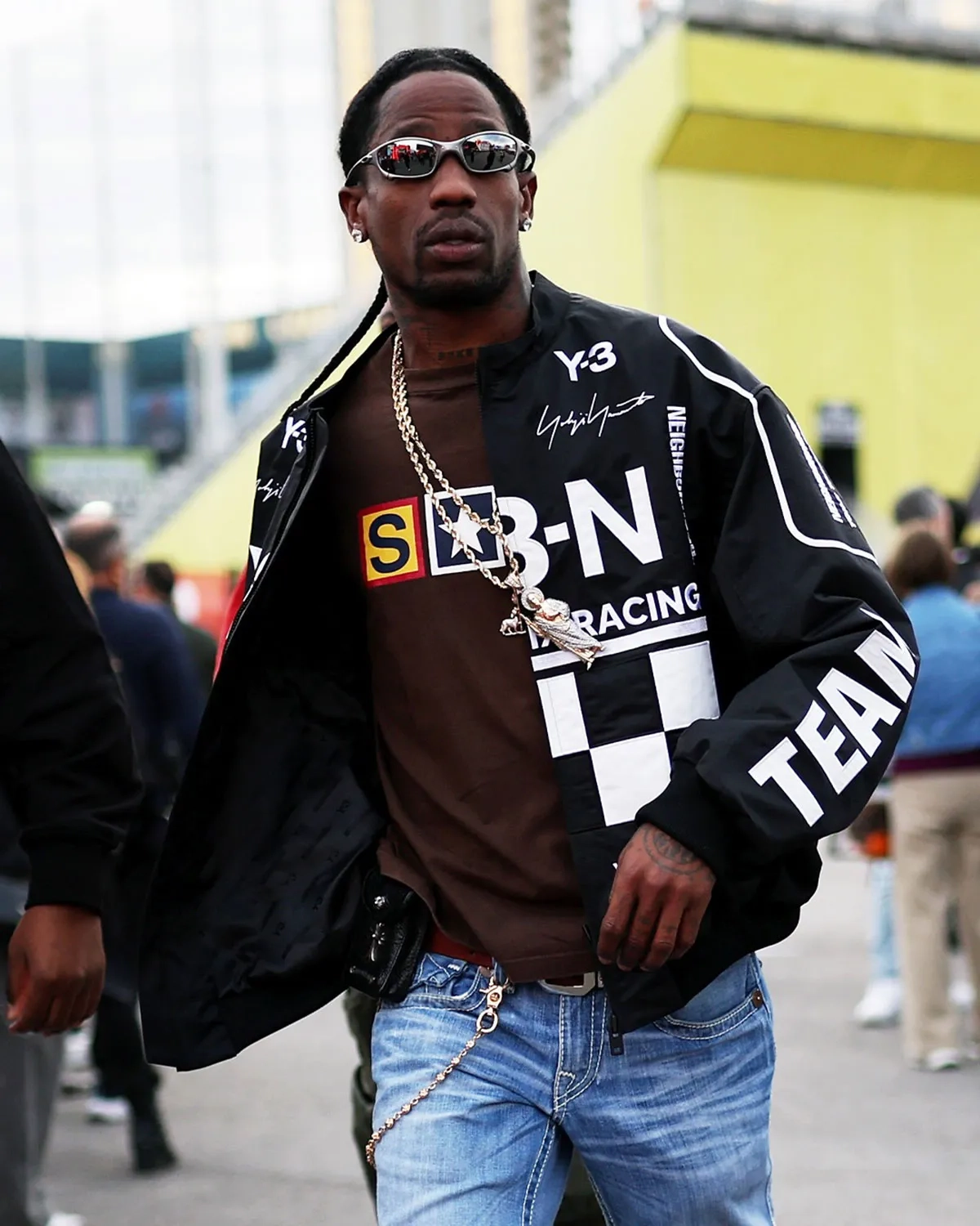 Travis Scott Y-3 Neighborhood Las Vegas F1 2025
