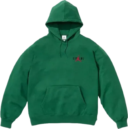 Supreme x Jordan Hoodie GREEN