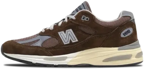 image de New Balance 991V2 Made In UK Pinecone U991BR2