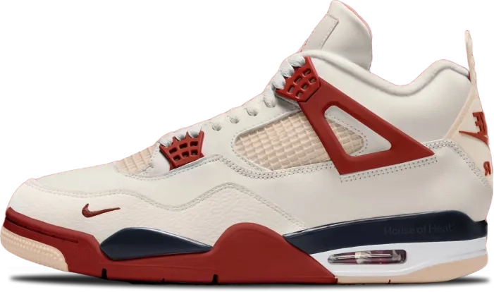 Nigel Sylvester x Air Jordan 4 Sail Cinnabar