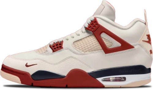 Image de Nigel Sylvester Air Jordan 4 Sail Cinnabar IQ8055-100