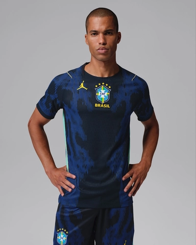 Image de Jordan Aero-FIT Brazil 2026 Authentic Soccer Jersey BRAZIL 2026 MATCH AWAY