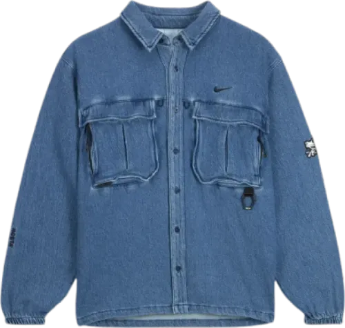 Nocta x Nike Shirt Denim Lily Pad Blue FZ3260-486 image