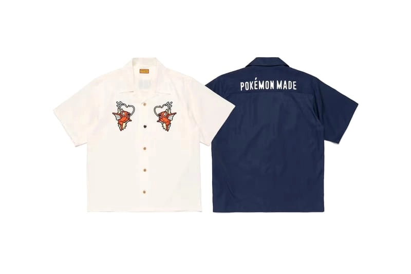 Aloha Magikarp rayon-cotton shirt with heart-shaped whiskers