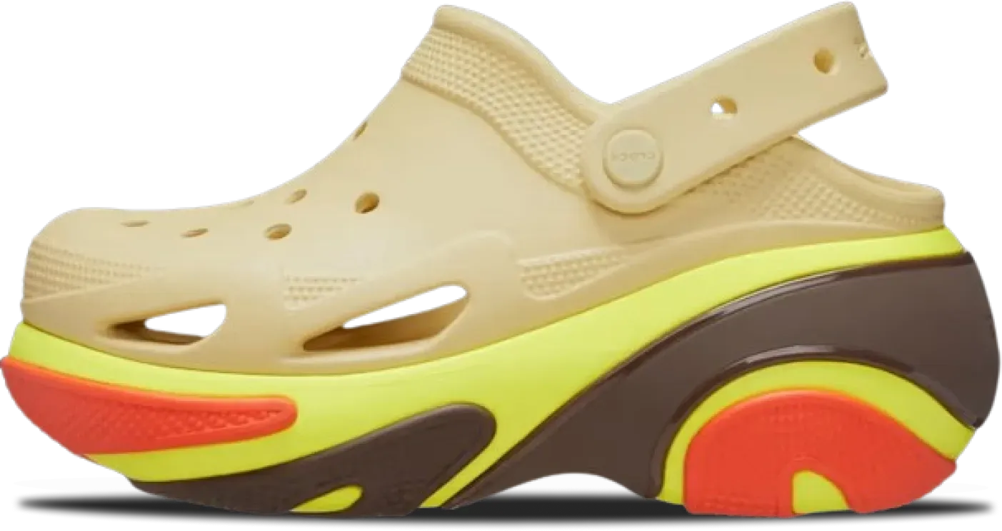 Crocs Bubble Crush Clog SESAME
