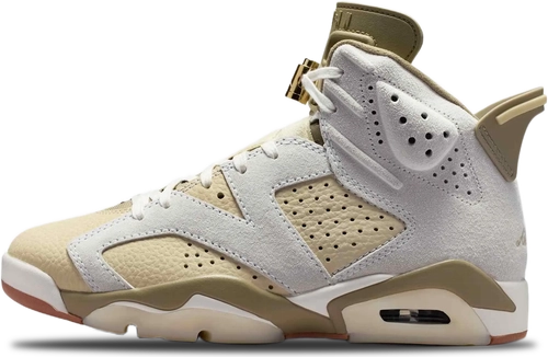 Image gallery #1 Air Jordan 6 Retro WMNS Sail And Neutral Olive IR2009-133 image