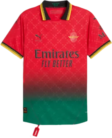 AC Milan x Off-White x Puma Authentic Jersey RED