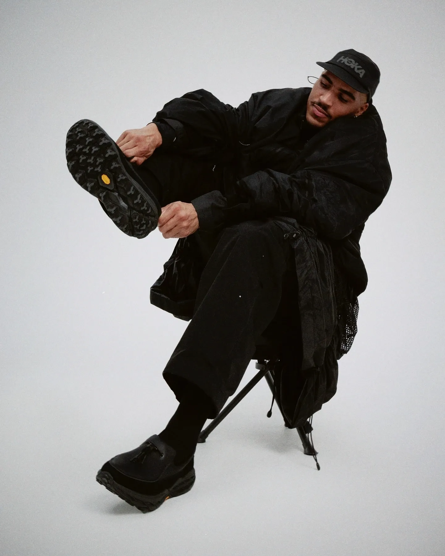 hoka one speed loafer black 1162170-BBLC