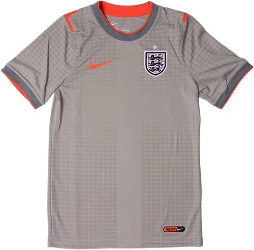 Image de Palace x Nike Pre-Match Top England PEWTER GREY BRIGHT CRIMSON