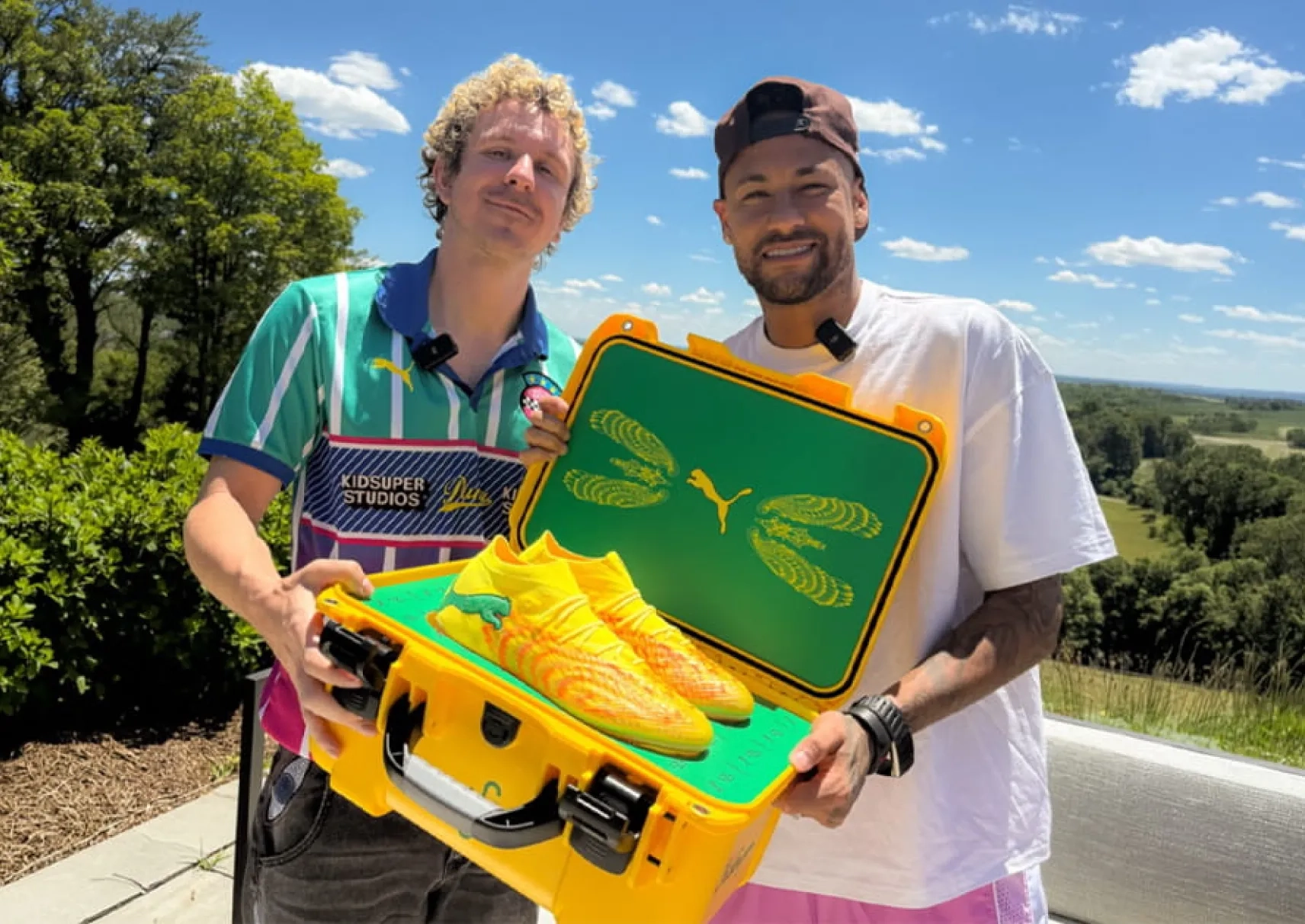 KidSuper et Puma revisitent la Future 9 de Neymar Jr.