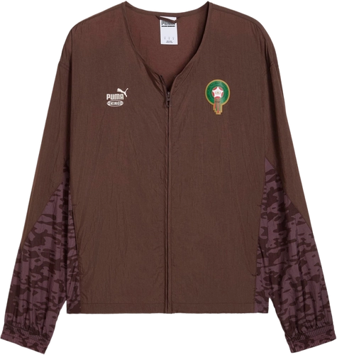 Image de Puma x Salehe Bembury x Morocco King Logo Relaxed Mens Track Jacket MARRON