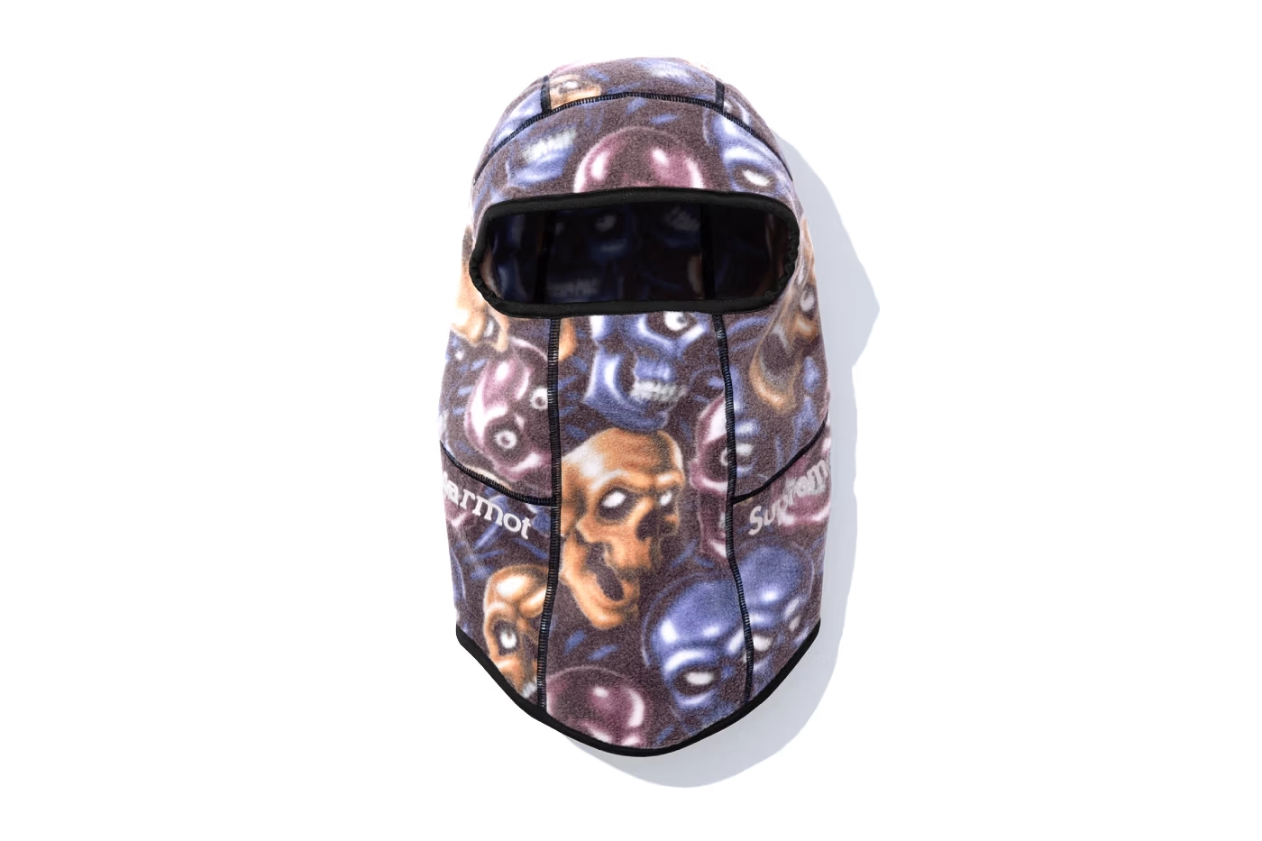 supreme x marmot fall 2025 hood skull