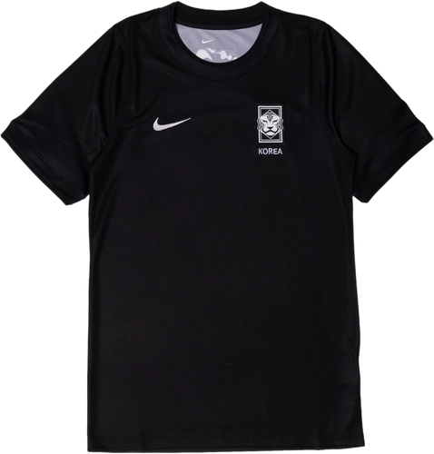Image de Nike Korea Pre Match Top BLACK WHITE WHITE