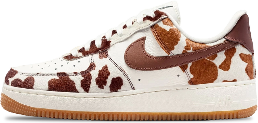 Nike Air Force 1 Low Cow Print Field Brown