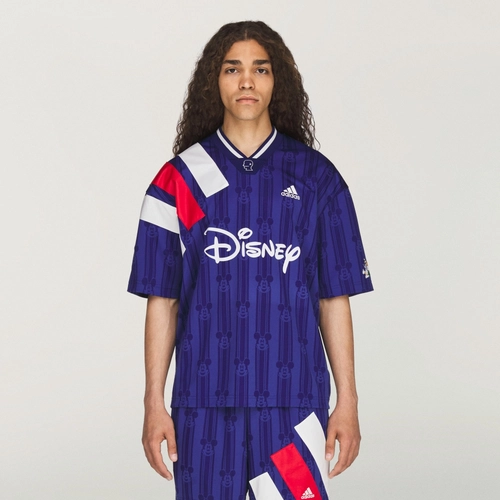 Brain Dead x Disney x adidas Football Jersey VICTORY BLUE image
