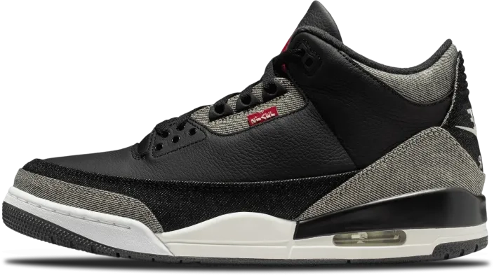 Levi's x Air Jordan 3 DENIM BLACK