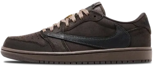 image de Travis Scott x Air Jordan 1 Low Velvet Brown DM7866-202