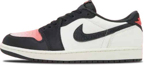 PSG Air Jordan 1 Low OG Sail Off Noire HF8828-100