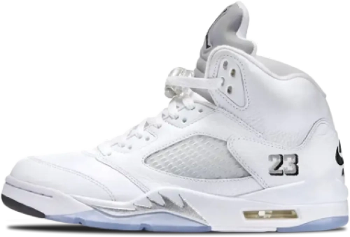 image de Air Jordan 5 OG White Metallic HQ7978-103