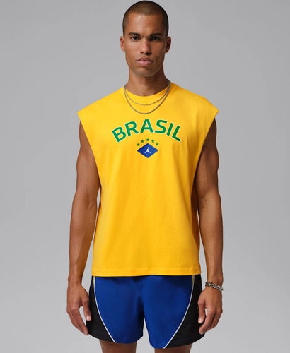 Image de Jordan Essentials Brasil Sleeveless T-Shirt VARSITY MAIZE