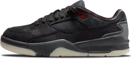 image de Who Decides War Jordan Flight Court WMNS Black Varsity Red HQ2958-006
