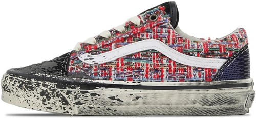 Image de Vans Premium Old Skool Tweed Charms RED BLACK