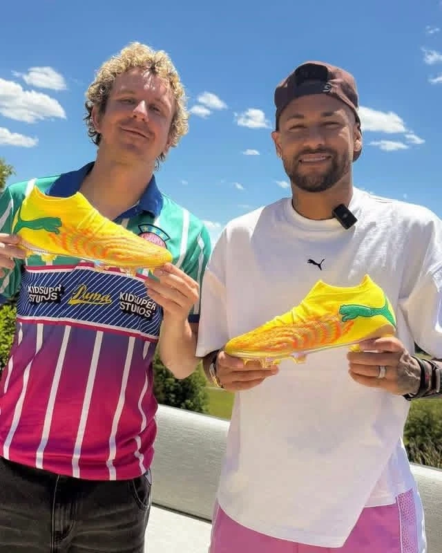 KidSuper et Puma revisitent la Future 9 de Neymar Jr.