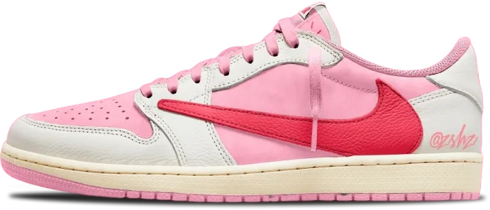 Travis Scott x AJ1 Low Pink Pack