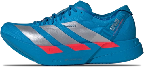 adidas Adizero Adios Pro 4 SOLAR BLUE SILVER METALLIC LUCID RED image