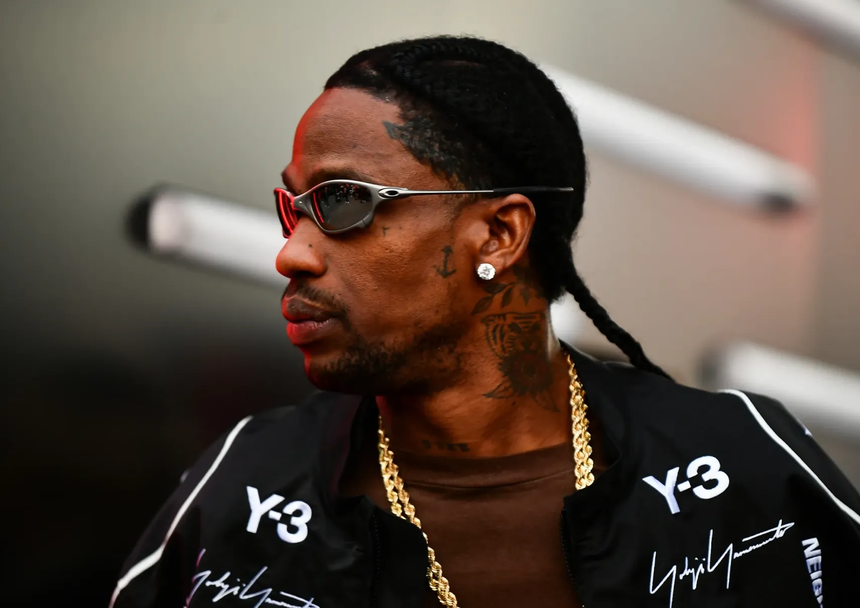 Travis Scott Y-3 Neighborhood Las Vegas F1 2025