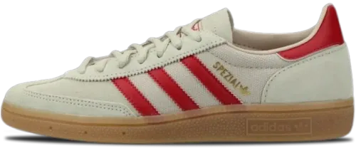 image de Adidas Handball Spezial Putty Grey Victory Red IF9529