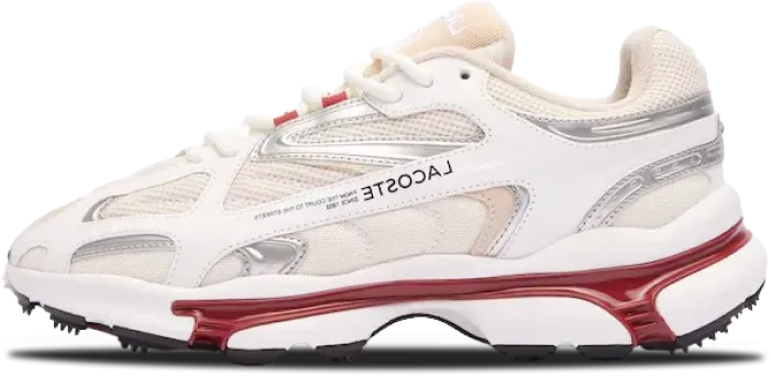 Lacoste L003 2K24 WHITE BURGUNDY