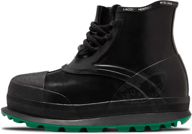 Lacoste René Boot Runway BLACK GREEN