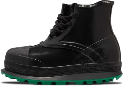 image de Lacoste René Boot Runway Black Green 48CMA0031-1B4