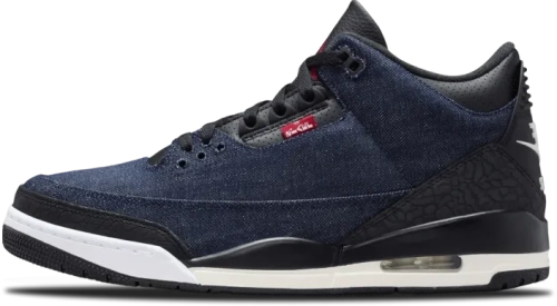 Levis Air Jordan 3 Denim Navy Ih7959 400 image