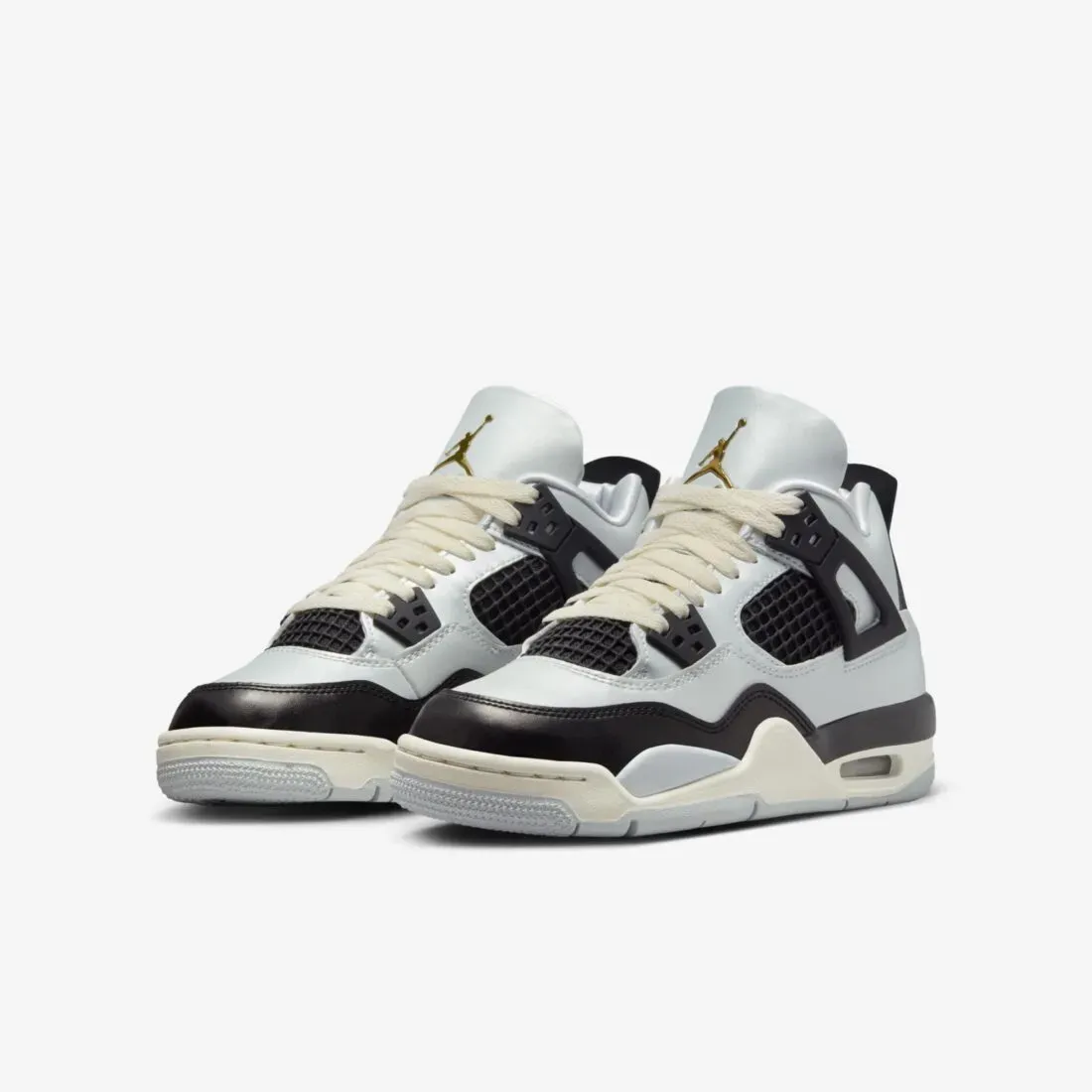 air jordan 4 gs pure platinum fz8585-070