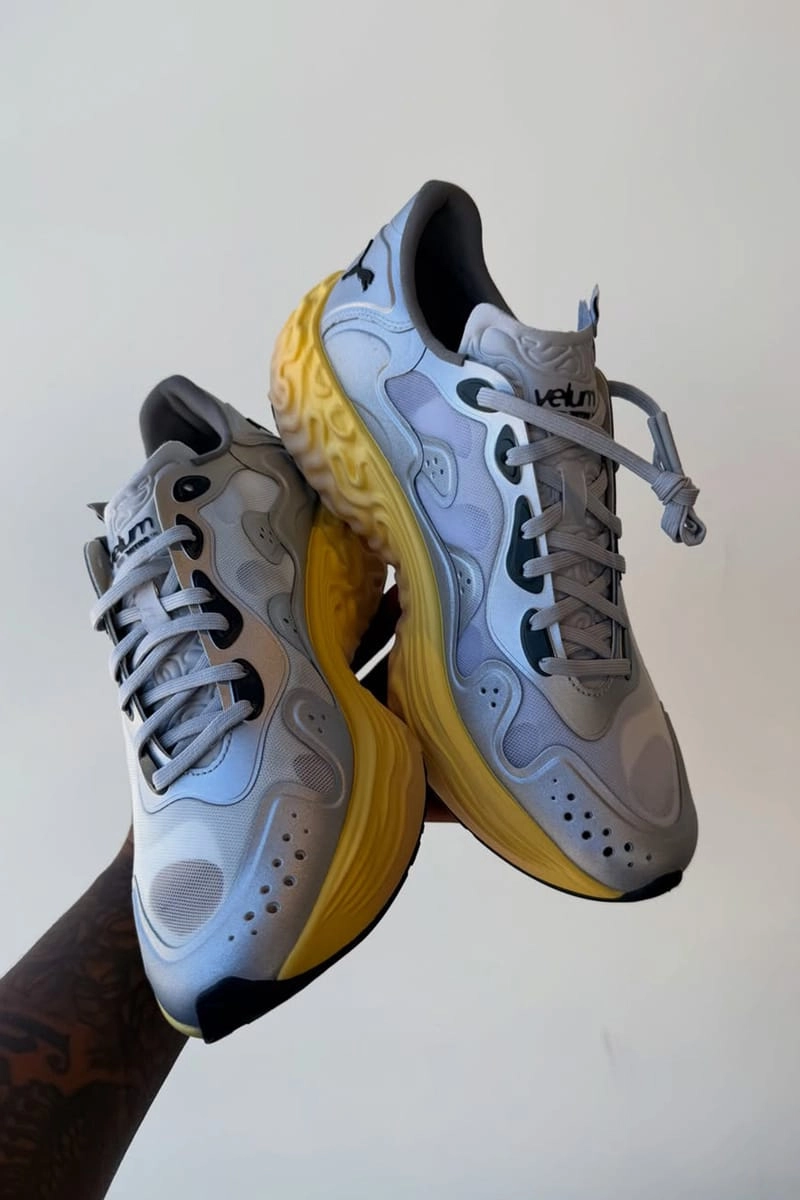 Salehe Bembury x Puma NITRO Velum 2 Silver Yellow