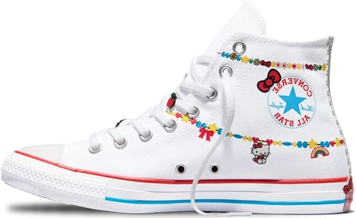 Image de Converse x Hello Kitty And Friends Chuck Taylor All Star Charmed WHITE RED YELLOW