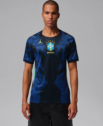 Jordan Brazil 2026 Stadium Away Jersey OLD ROYAL BLACK image