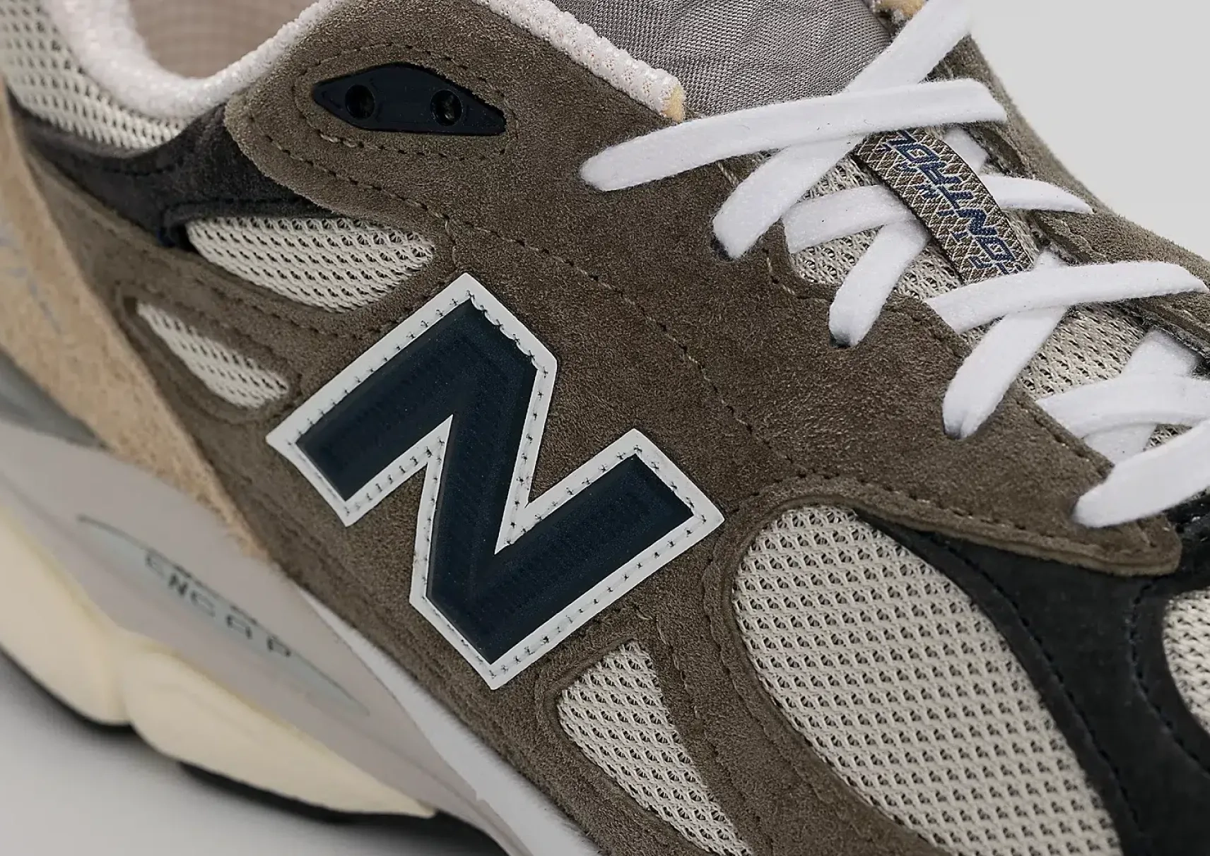 New Balance 990V3 Made In USA Green Cream M990TO3