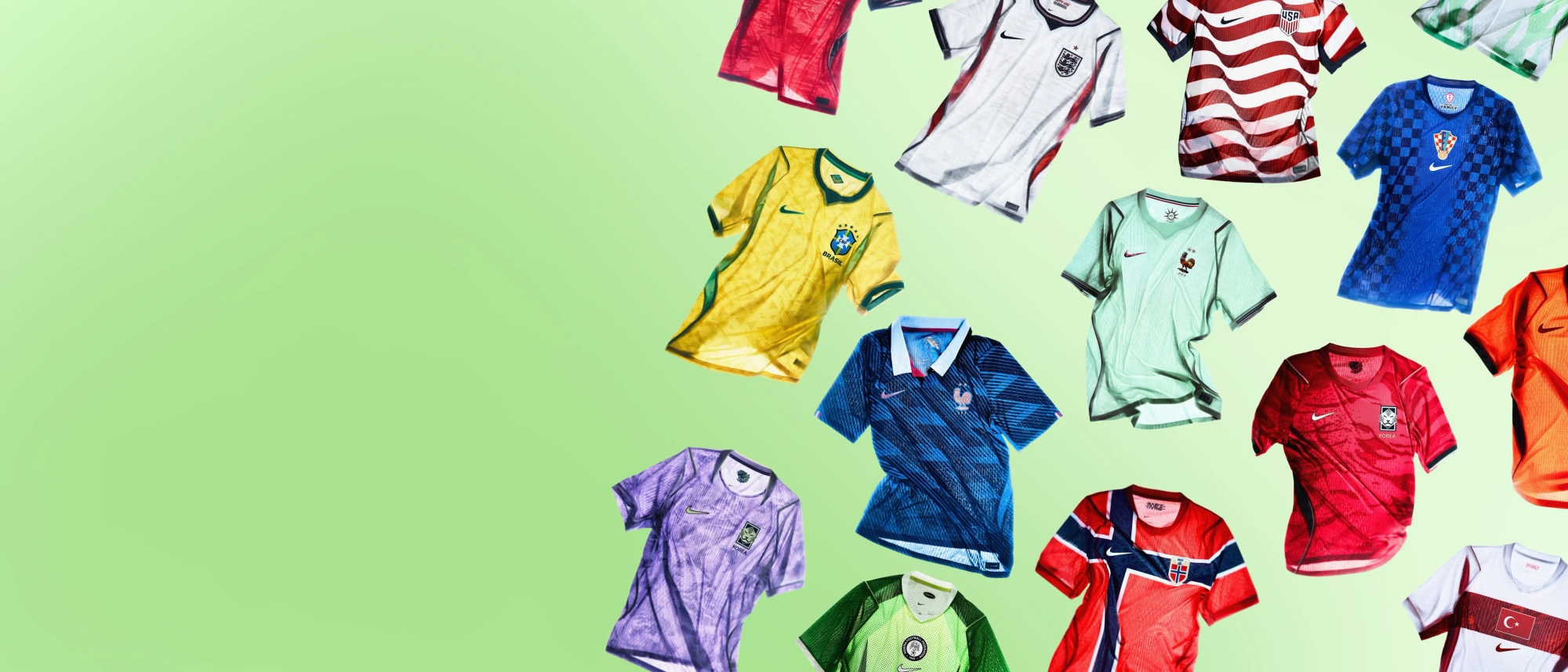 Maillots de la Coupe du Monde 2026
